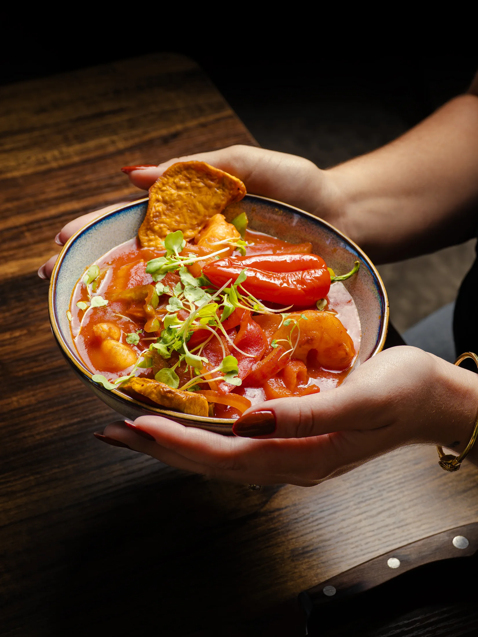 Shrimp in a Cuban-Style Sauce
